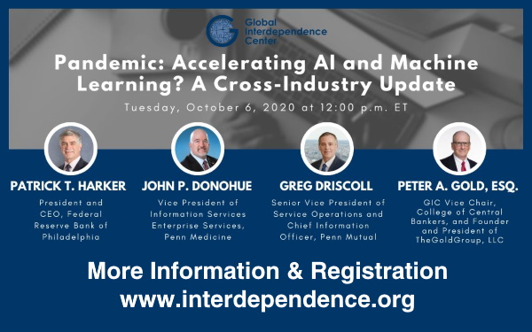 Executive Briefing Webinar, AI and Machine Learning Oct 06, 2020