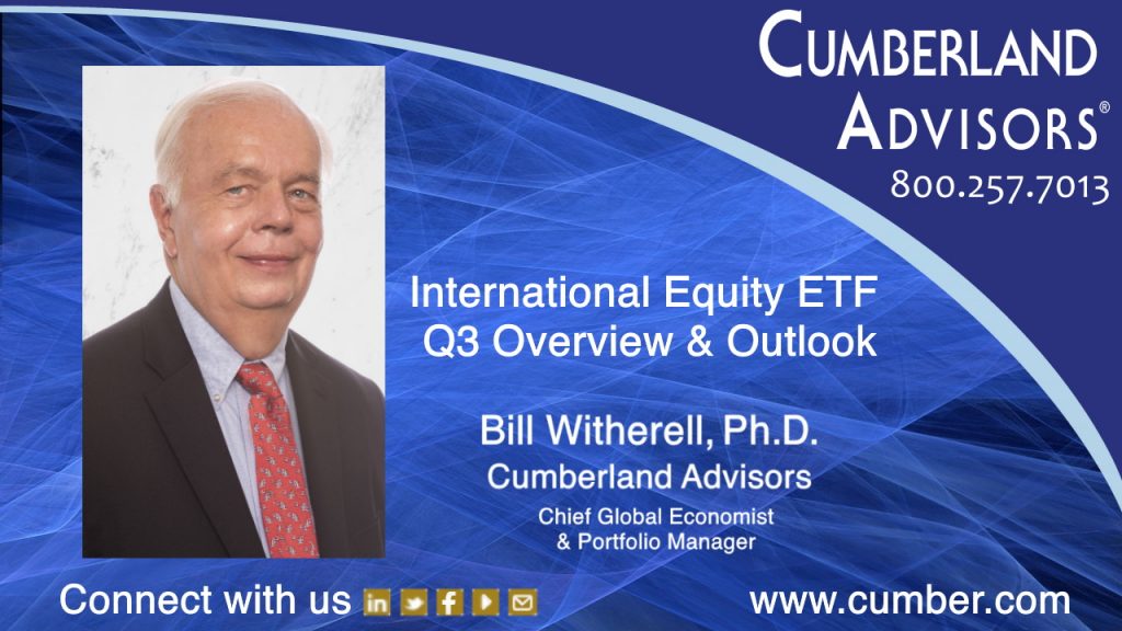 Market Commentary - Cumberland Advisors -  William 'Bill' Witherell - International Equity ETF Q3 Overview and Outlook
