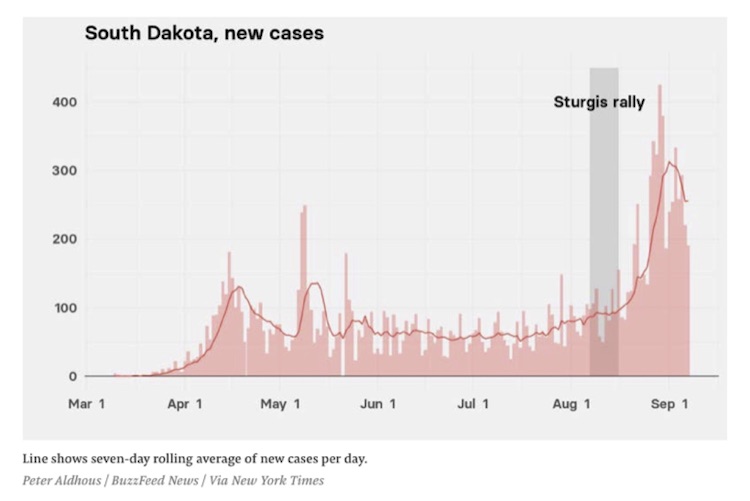 Sturgis COVID-19 Cases