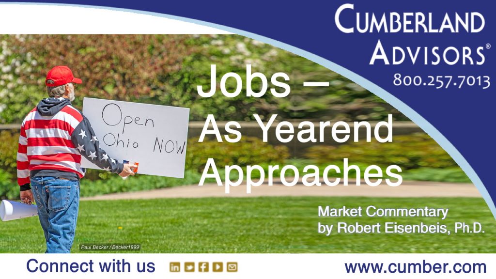 Jobs – As Yearend Approaches (Eisenbeis)