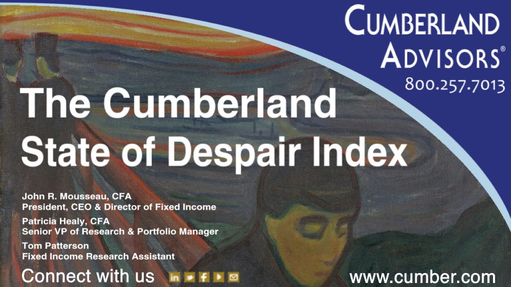 Market Commentary - Cumberland Advisors - The Cumberland State of Despair Index (Mousseau & Healy + Patterson)