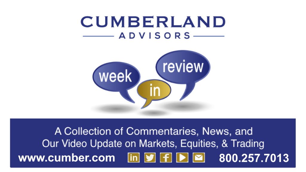 Market Commentary - Cumberland Advisors - Week in Review - Saturday Recap 2021